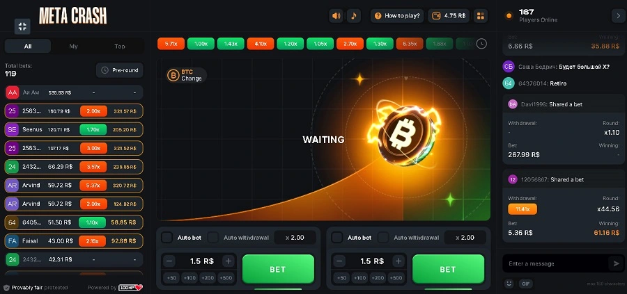 Meta Crash Demo demonstra&ccedil;&atilde;o