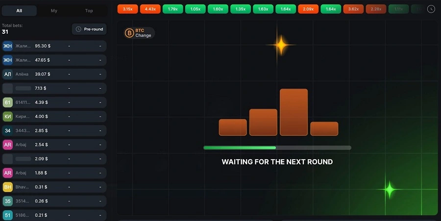 Meta Crash Bitcoin Demo